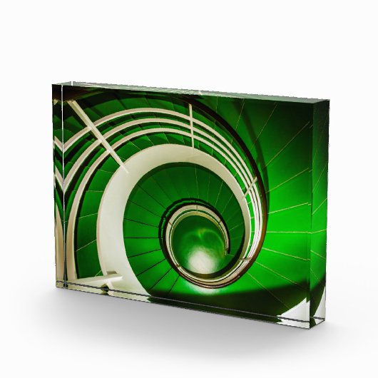 Groene cirkelbaan fotoblokken (Rechts)