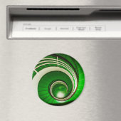 Groene cirkelbaan magneet (Insitu (Vaatwasser))