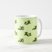 Groene citroen koffiemok (Voorkant rechts)