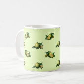 Groene citroen koffiemok (Voorkant links)