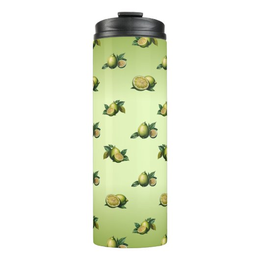 Groene citroen thermosbeker (Voorkant)