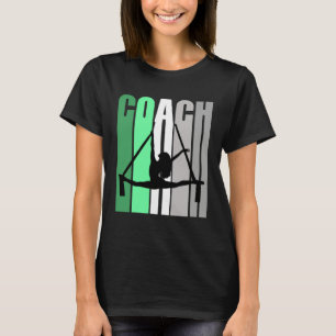 Groene Coach Van Air Yoga Instructeur Air Yoga Moo T-shirt