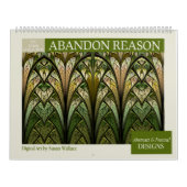 Groene Collectie Abstracte fractals 2026 Kalender (Hoes)