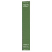 Groene communie tafel loper Lukas 22:19-20 Statenv (Voorkant)