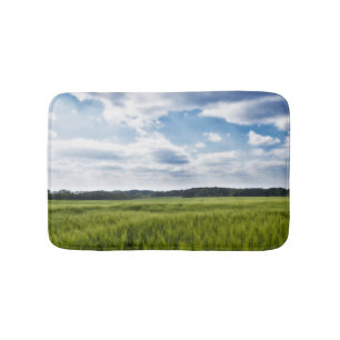Groene Cornfields en Blauwe Skies Badmat