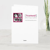 Groene Cupcake! Kaart (Achterkant)