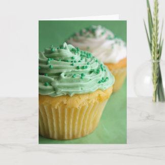 Groene Cupcake! Kaart