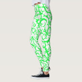 Groene curven leggings (Links)