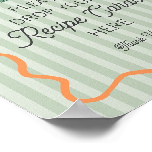 Groene Cutie Main Squeeze Citrus Deel een recept Poster (Hoek)