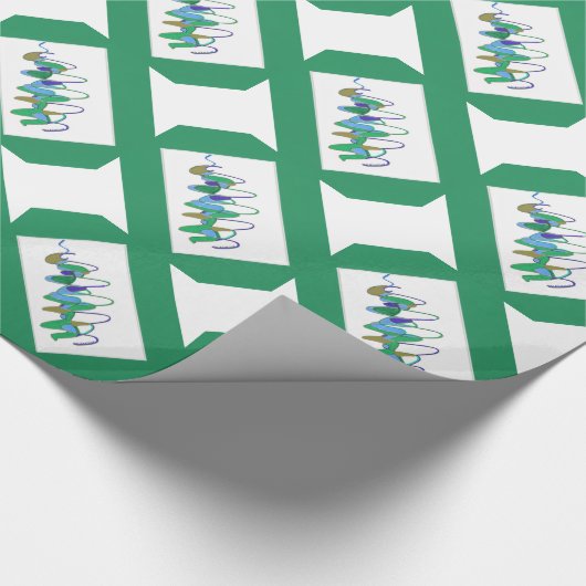 Groene Cyclone Cadeaupapier (Hoek)