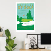 Groene dag-Prints/Poster Poster (Thuiskantoor)