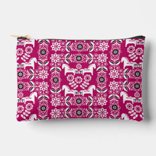Groene Dala Zweedse Paard Print Etui
