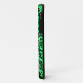 Groene damast ontwerp Case-Mate iPhone case (Achterkant/links)
