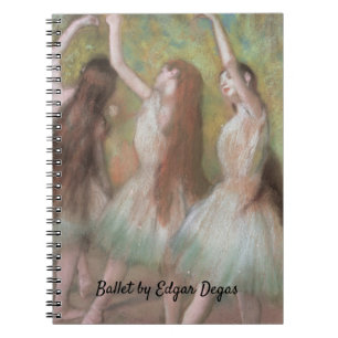 Groene Danseressen van Edgar Degas, Kunst van het Notitieboek