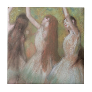 Groene danseressen van Edgar Degas, Kunst van het Tegeltje