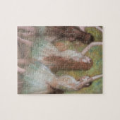 Groene dansers van Edgar Degas,  balletkunst Legpuzzel (Horizontaal)