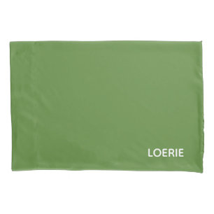 Groene de kleurennaam van Loerie Kussensloop