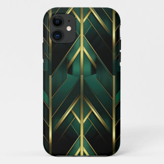 Groene Deco iPhone 11 Hoesje
