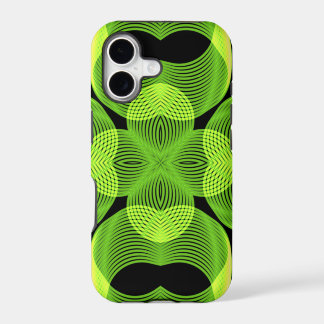 Groene Decoratieve Swirly Spirograph geometrische