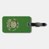 Groene Denim Gras Bowling, Bagage Label (Achterkant horizontaal)