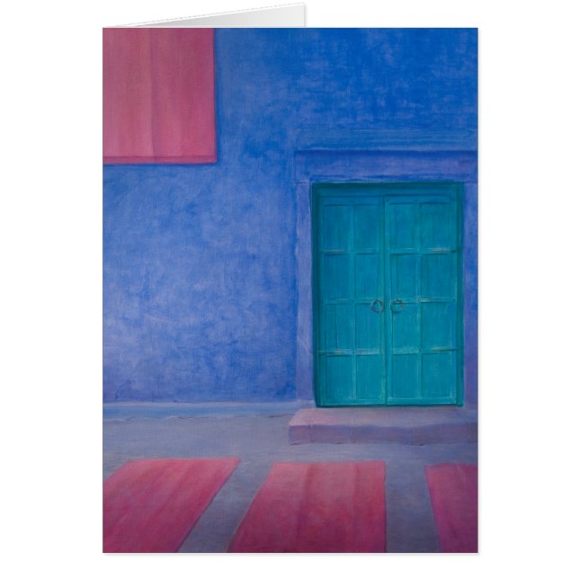 Groene deur Jodhpur 2010 (Voorkant)