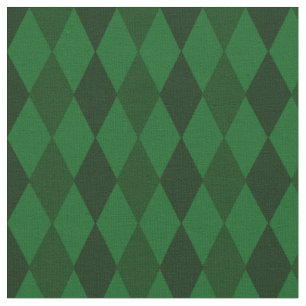 Groene diamantafdruk, diamanten in groen stof