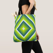 groene diamantpuls draagtas (Dichtbij)