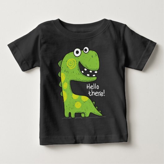 Groene dino baby (Voorkant)