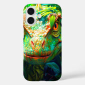 Groene Dinosaurus Telefoonhoes Case-Mate iPhone Case (Achterkant)