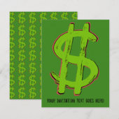 Groene dollak kaart (Voorkant / Achterkant)