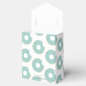 Groene Donut dank u Baby shower cadeau Bedankdoosjes (Geopend)