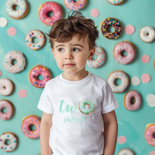 Groene Donut Verjaardag Kinder Shirts