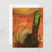 Groene Dood Briefkaart (Voorkant / Achterkant)