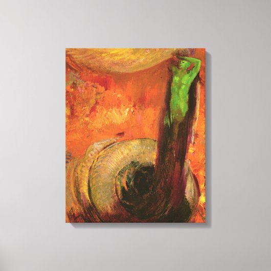 Groene Dood Canvas Afdruk (Voorkant)