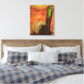 Groene Dood Canvas Afdruk (Insitu (Slaapkamer))