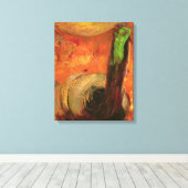Groene Dood Canvas Afdruk (Insitu (Houten vloer))