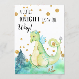 *~* Groene Draak - de Uitnodiging van het Baby sho