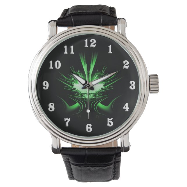 Groene draak horloge (Voorkant)