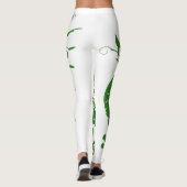 Groene draak Leggings vrouwen (Achterkant)