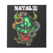 Groene draak Notitieblok (Voorkant)