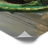 Groene draak poster (Hoek)