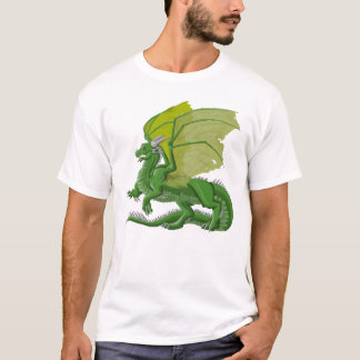 Groene draak t-shirt
