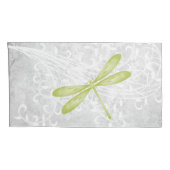 Groene Dragonfly - Aangepast Hoesje voor piloot Kussensloop (Achterkant-Rechts)