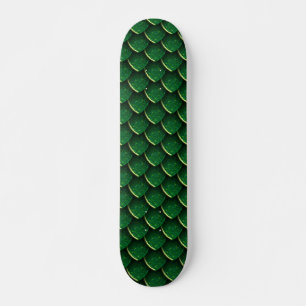 Groene drakenschaal skateboard