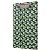 Groene driehoeken klembord (Links)