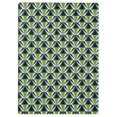 Groene driehoeken klembord (Achterkant)