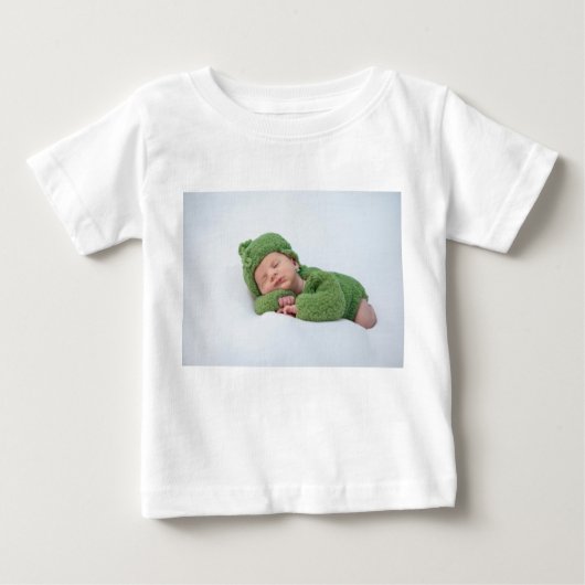Groene Dromer Baby T-shirt (Voorkant)