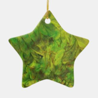 groene droom keramisch ornament