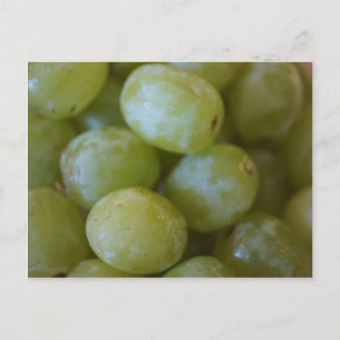 Groene druiven briefkaart