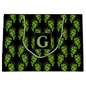 Groene Druiven Grote Geschenktas Groot Cadeauzakje (Voorkant)